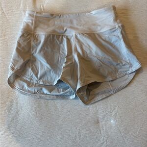 Women's Lululemon White Shorts